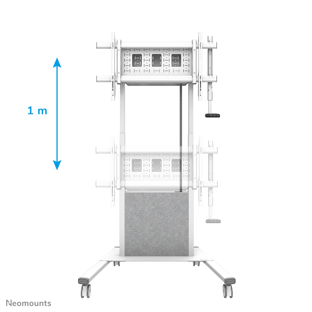 Neomounts FL55-885WH1 Soporte de suelo para TV 65-105" - motorizado